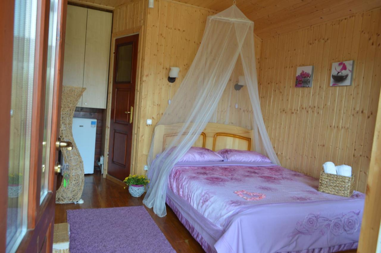 Cabane De Lemn Costinesti Buitenkant foto